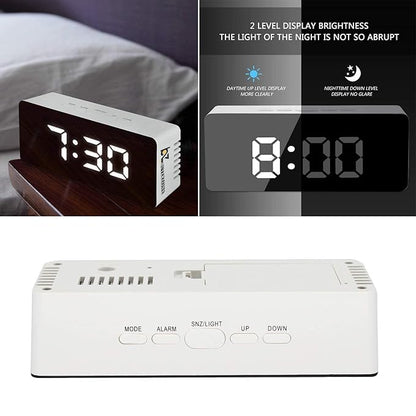 Digital LED Mirror Alarm Clock