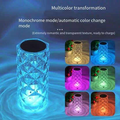 Diamond Crystal Table Lamp