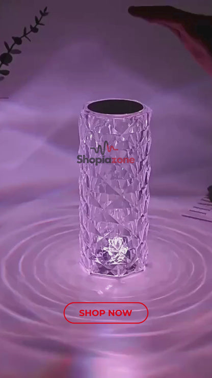 Diamond Crystal Table Lamp